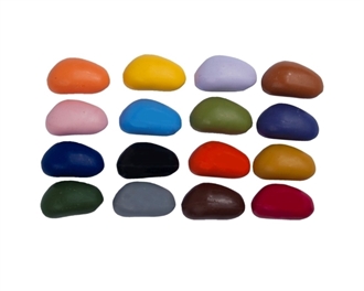 Farvekridt - Crayon Rocks, sæt med 16 stk